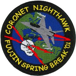 4th Fighter Squadron CORONET NIGHTHAWK 2001
