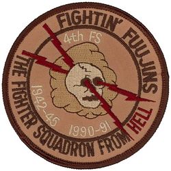 4th Fighter Squadron Morale
Keywords: desert