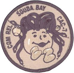 Patrol Squadron 4 (VP-4) Combat Air Crew 7
Established as Bombing Squadron ONE HUNDRED FORTY FOUR (VB-144) on 1 July 1943. Redesignated Patrol Bombing Squadron ONE HUNDRED FORTY FOUR (VPB-144) on 1 October 1944. Redesignated Patrol Squadron ONE HUNDRED FORTY FOUR (VP-144) on 15 May 1946. Redesignated Medium Patrol Squadron (Landplane) ONE HUNDRED FORTY FOUR (VP-ML-4) on 15 November 1946. Redesignated Patrol Squadron FOUR (VP-4) on 1 September 1948, the second squadron to be assigned the VP-4 designation.

Lockheed P-3C UIIIR Orion, 1992

The Skinny Dragon design was altered slightly in honor of the squadron’s 50th anniversary in 1993. Approved by CNO on 25 Mar 1993.

