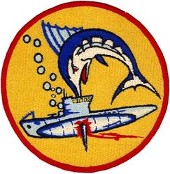 Patrol Squadron 40 (VP-40)
Established as Patrol Squadron FORTY (VP-40) on 20 Jan 1951, the second squadron to be assigned the VP-40 designation.

Martin PBM-5 Mariner, 1951
Martin PBM-5S Mariner, 1951-1953
Martin PBM-1 Mariner, 1953-1957
Martin PBM-2 Mariner, 1957-1960
Martin SP-5B Marlin, 1960-1967
Lockheed P-3B Orion, 1967-1970
Lockheed P-3B DIFAR Orion, 1970-1974
Lockheed P-3C Orion, 1974-1985
Lockheed P-3C UIII Orion, 1985-1992
Lockheed P-3C UII.5 Orion, 1992-1993
Lockheed P-3C UIII Orion, 1993-
Boeing P-8 Poseidon, 2020-.

Insignia (2nd) “Fighting Marlins” approved by CNO on 21 Feb 1955.

