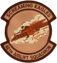 40th Airlift Squadron
Keywords: desert