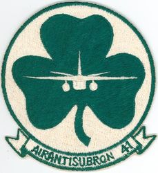 Air Anti-Submarine Squadron 41 (VS-41) 
Established as Air Anti-Submarine Squadron FORTY ONE (VS-41) on 30 Jun 1960. Redesignated Sea Control Squadron FORTY ONE (VS-41) on 1 Oct 1993. Disestablished on 30Sep 2006.

Grumman S-2 Tracker, 1960-1974
Lockheed S-3A Viking, 1974-2006

