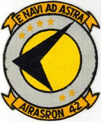 Air Anti-Submarine Squadron 42 (VS-42) 
Established as Air Anti-Submarine Squadron FORTY TWO (VS-41) on 25 Aug 1961. Disestablished on 1 Oct 1962.

Grumman S2F-1F Tracker, 1961-1962

