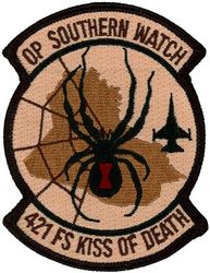 421st Fighter Squadron Operation SOUTHERN WATCH 1997
Keywords: desert