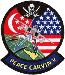428th Fighter Squadron PEACE CARVIN V
