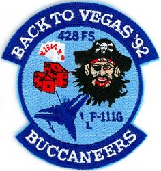 428th Fighter Squadron Exercise RED FLAG 1992
