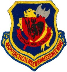 432d Tactical Reconnaissance Wing
Translation: VICTORIA PER SCIENTIAM = Victory Through Knowledge
