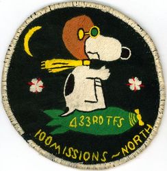 433d Tactical Fighter Squadron 100 Missions North Vietnam
Keywords: snoopy