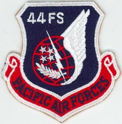 44th Fighter Squadron Pacific Air Forces 
