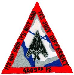 4403d Fighter Squadron (Provisional) X Rotation
