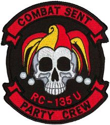 55th Wing Combat Sent RC-135U (Morale)
This patch is attributed to the wing because it is common to three of its squadrons:  38th, 45th, and 343d Reconnaissance Squadrons.  -GWO
