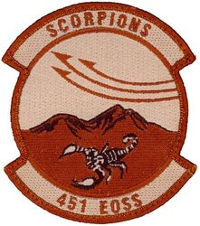 451st Expeditionary Operations Support Squadron
Keywords: desert
