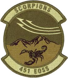 451st Expeditionary Operations Support Squadron
Keywords: OCP