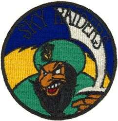 Marine Fighter Squadron 452 (VMF-452)
Established as Marine Fighter Squadron 452 (VMF-452) "Sky Raiders" on 15 Feb 1944. Disestablished on 31 Dec 1949.

Vought FG-1 Corsair
Curtiss SB2C-4E Helldiver

Operated from USS Franklin (CV-13) in support of the invasion of Okinawa and airfields on Kyūshū 

WW-II era, US fully embroidered


