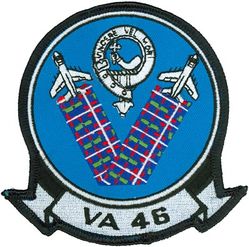 Attack Squadron 46 (VA-46)
Established as Attack Squadron FORTY SIX (VA-46) "Fighting Clansmen" on 24 May 1955. Disestablished on 30 Jun 1991. The first squadron to be assigned the VA-46 designation.

Douglas A-4B Skyhawk, 1967-1968
Vought A-7B/E Corsair II, 1968-1991
