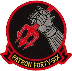 Patrol Squadron 46 (VP-46) 
Established as Patrol Squadron FIVE-S (VP-5S) on 1 Jul 1931. Redesignated Patrol Squadron FIVE-F (VP-5F) on 1 Apr 1933.  Redesignated Patrol Squadron FIVE (VP-5) on 1 Octr 1937. Redesignated Patrol Squadron THIRTY-THREE (VP 33) on 1 Jul 1939. Redesignated Patrol Squadron THIRTY-TWO (VP-32) on 1 Oct 1941. Redesignated Patrol Bombing Squadron THIRTY TWO (VPB-32) on 1 Oct 1944. Redesignated Patrol Squadron THIRTY-TWO (VP-32) on 15 May 1946. Redesignated Medium Patrol Squadron (Seaplane) SIX (VP-MS-6) on 15 Nov 1946. Redesignated Patrol Squadron FORTY-SIX (VP-46) "Grey Knights" on 1 Sep 1948-.

Lockheed P-3C UIIIR Orion


