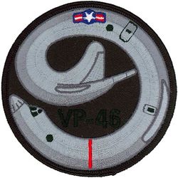 Patrol Squadron 46 (VP-46) P-3 Orion
Established as Patrol Squadron FIVE-S (VP-5S) on 1 Jul 1931. Redesignated Patrol Squadron FIVE-F (VP-5F) on 1 Apr 1933.  Redesignated Patrol Squadron FIVE (VP-5) on 1 Octr 1937. Redesignated Patrol Squadron THIRTY-THREE (VP 33) on 1 Jul 1939. Redesignated Patrol Squadron THIRTY-TWO (VP-32) on 1 Oct 1941. Redesignated Patrol Bombing Squadron THIRTY TWO (VPB-32) on 1 Oct 1944. Redesignated Patrol Squadron THIRTY-TWO (VP-32) on 15 May 1946. Redesignated Medium Patrol Squadron (Seaplane) SIX (VP-MS-6) on 15 Nov 1946. Redesignated Patrol Squadron FORTY-SIX (VP-46) "Grey Knights" on 1 Sep 1948-.

Lockheed P-3C UIIIR Orion

