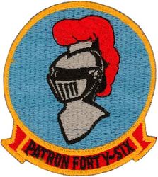 Patrol Squadron 46 (VP-46)
Established as Patrol Squadron FIVE-S (VP-5S) on 1 Jul 1931. Redesignated Patrol Squadron FIVE-F (VP-5F) on 1 Apr 1933.  Redesignated Patrol Squadron FIVE (VP-5) on 1 Octr 1937. Redesignated Patrol Squadron THIRTY-THREE (VP 33) on 1 Jul 1939. Redesignated Patrol Squadron THIRTY-TWO (VP-32) on 1 Oct 1941. Redesignated Patrol Bombing Squadron THIRTY TWO (VPB-32) on 1 Oct 1944. Redesignated Patrol Squadron THIRTY-TWO (VP-32) on 15 May 1946. Redesignated Medium Patrol Squadron (Seaplane) SIX (VP-MS-6) on 15 Nov 1946. Redesignated Patrol Squadron FORTY-SIX (VP-46) "Grey Knights" on 1 Sep 1948-.

Lockheed P-3B/C Orion


