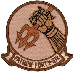 Patrol Squadron 46 (VP-46) 
Established as Patrol Squadron FIVE-S (VP-5S) on 1 Jul 1931. Redesignated Patrol Squadron FIVE-F (VP-5F) on 1 Apr 1933.  Redesignated Patrol Squadron FIVE (VP-5) on 1 Octr 1937. Redesignated Patrol Squadron THIRTY-THREE (VP 33) on 1 Jul 1939. Redesignated Patrol Squadron THIRTY-TWO (VP-32) on 1 Oct 1941. Redesignated Patrol Bombing Squadron THIRTY TWO (VPB-32) on 1 Oct 1944. Redesignated Patrol Squadron THIRTY-TWO (VP-32) on 15 May 1946. Redesignated Medium Patrol Squadron (Seaplane) SIX (VP-MS-6) on 15 Nov 1946. Redesignated Patrol Squadron FORTY-SIX (VP-46) "Grey Knights" on 1 Sep 1948-.

Lockheed P-3C UIIIR Orion

