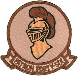 Patrol Squadron 46 (VP-46)
Established as Patrol Squadron FIVE-S (VP-5S) on 1 Jul 1931. Redesignated Patrol Squadron FIVE-F (VP-5F) on 1 Apr 1933.  Redesignated Patrol Squadron FIVE (VP-5) on 1 Octr 1937. Redesignated Patrol Squadron THIRTY-THREE (VP 33) on 1 Jul 1939. Redesignated Patrol Squadron THIRTY-TWO (VP-32) on 1 Oct 1941. Redesignated Patrol Bombing Squadron THIRTY TWO (VPB-32) on 1 Oct 1944. Redesignated Patrol Squadron THIRTY-TWO (VP-32) on 15 May 1946. Redesignated Medium Patrol Squadron (Seaplane) SIX (VP-MS-6) on 15 Nov 1946. Redesignated Patrol Squadron FORTY-SIX (VP-46) "Grey Knights" on 1 Sep 1948-.

Lockheed P-3C UIIIR Orion

