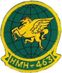 Marine Heavy Helicopter Squadron 463 (HMH-463)
HMH-463 "Pegasus"
1966-1970's
Sikorsky CH-53 Sea Stallion
