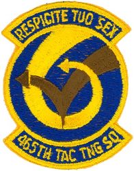 465th Tactical Training Squadron

