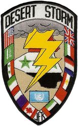 Attack Squadron 46 (VA-46) Operation DESERT STORM 1990-1991
Established as Attack Squadron FORTY SIX (VA-46) "Fighting Clansmen" on 24 May 1955. Disestablished on 30 Jun 1991. The first squadron to be assigned the VA-46 designation.

Vought A-7E Corsair II
