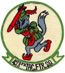 478th Tactical Fighter Squadron
F-100D era 1963-1965
Japanese made
