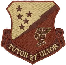 49th Fighter Wing
Translation: TUTOR ET ULTOR = I Protect and Avenge
Keywords: desert