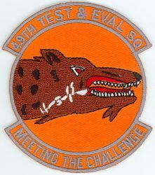 49th Test and Evaluation Squadron
