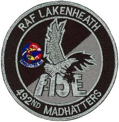 492d Fighter Squadron F-15E
