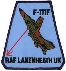 492d Tactical Fighter Squadron F-111F
