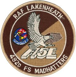 492d Fighter Squadron F-15E
Keywords: desert