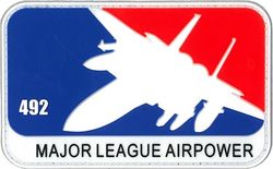 492d Fighter Squadron F-15E Morale
