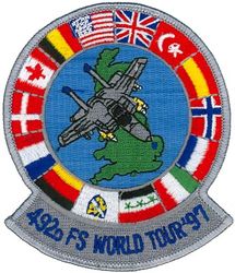 492d Fighter Squadron World Tour 1997
