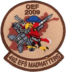 492d Expeditionary Fighter Squadron Operation ENDURING FREEDOM 2009
Keywords: desert
