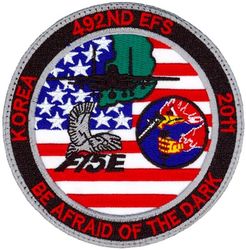 492d Expeditionary Fighter Squadron Korea 2011
