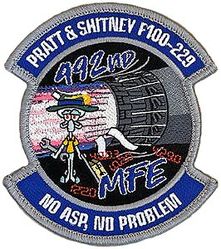 493d Aircraft Maintenance Unit Propulsion Specialists Morale
MFE= Mother Fuckin' Engines.
