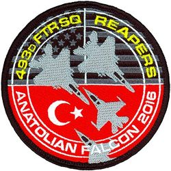493d Fighter Squadron Exercise ANATOLIAN FALCON 2016 
