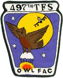 497th Tactical Fighter Squadron Forward Air Control

