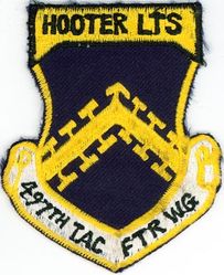 497th Tactical Fighter Squadron Lieutenant's Protection Association Morale

