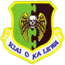 5th Bomb Wing 
Translation: KIAI O KA LEWA = Guardians of the Upper Realms
