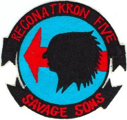Reconnaissance Attack (Heavy) Squadron 5 (RVAH-5) 
Established as Composite Squadron Five (VC-5) in Sep 1948. Redesignated Heavy Attack Squadron Five (VAH-5) "Mushmouths, later Savage Sons "on 3 Feb 1956; Reconnaissance Attack (Heavy) Squadron Five (RVAH-5) ON 5 May 1964. Disestablished on 30 Sep 1977.

North American RA-5C Vigilante, 1964-1977


