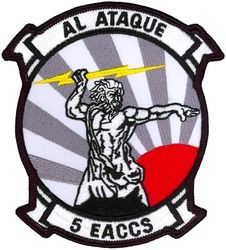 5th Expeditionary Airborne Command and Control Squadron
Japanese made by Tiger Embroidery
