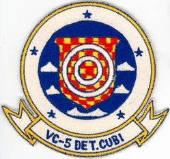 Composite Squadron 5 (VC-5) Detachment Cubi Point
VC-5 "Checkertails"
Established as Composite Squadron 5 in 1967-1992.
Beechcraft SNB RC-45J Kansan 1967
Grumman US-2C Trader 1967
Douglas A4D-2N (A-4C) Skyhawk  1965
Douglas A4D-2 (A-4B) Skyhawk 1965
Douglas A4D-5 (A-4E) Skyhawk  1970
Douglas TA-4F Skyhawk 1973
Douglas TA-4J Skyhawk 1974
