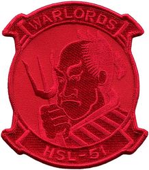 Helicopter Anti-Submarine Squadron Light 51 (HSL-51)
Established as Helicopter Antisubmarine Squadron Light FIVE ONE (HSL-51) "Warlords" on 3 Oct 1991. Redesignated Helicopter Maritime Strike Squadron FIVE ONE (HSM-51) on 7 Mar 2013-.
