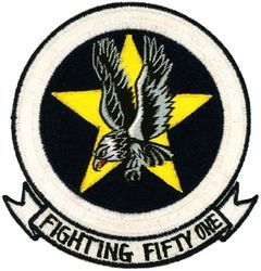 Fighter Squadron 51 (VF-51)
VF-51 "Screaming Eagles"  (Second VF-51)
1960's-1970's 
Vought F-8A/E/H/J Crusader
McDonnell Douglas F-4N Phantom II

