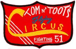 Fighter Squadron 51 (VF-51) VIETNAM CRUISE 1970
VF-51 "Screaming Eagles"  (Second VF-51)
1970
McDonnell Douglas F-4N Phantom II
USS Bon Homme Richard (CVA-31)
