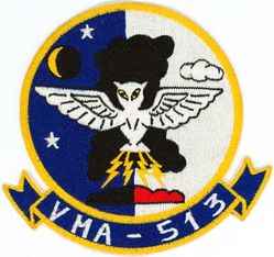 Marine Attack Squadron 513 (VMA-513)
VMA-513 "Flying Nightmares"
1971-
AV-8A Harrier

