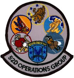 52d Operations Group Gaggle
Gaggle: 52d Operations Support Squadron, 81st Fighter Squadron, 22d Fighter Squadron, 606th Air Control Squadron, 53d Fighter Squadron & 23d Fighter Squadron. 
